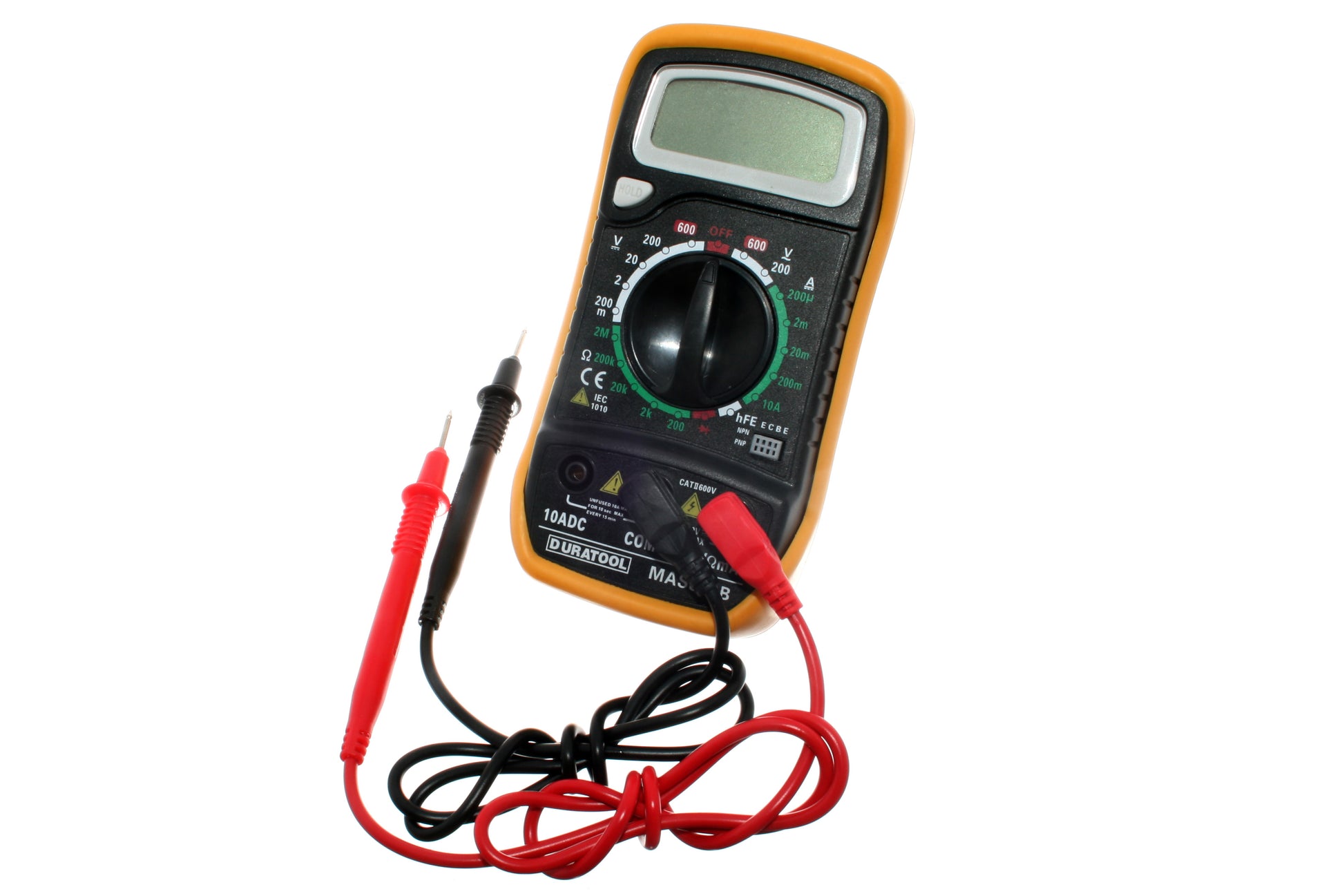 Digital multimeter with True RMS display